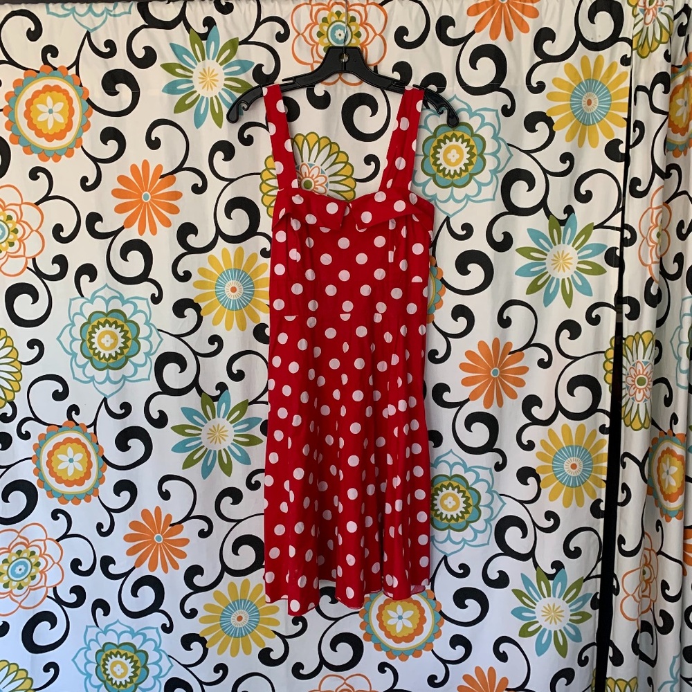 Sara USA Vintage Polka Dot Dress